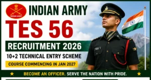 Indian Army TES 56 Recruitment 2026