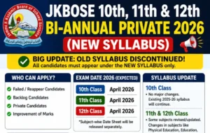 JKBOSE 10th