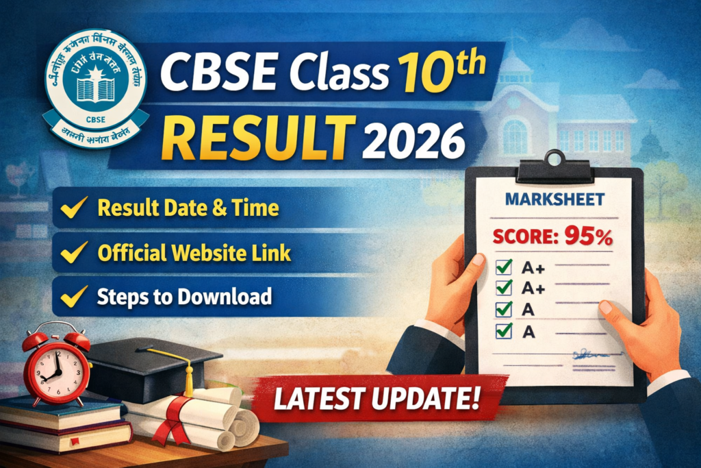 CBSE Class 10th Result 2026